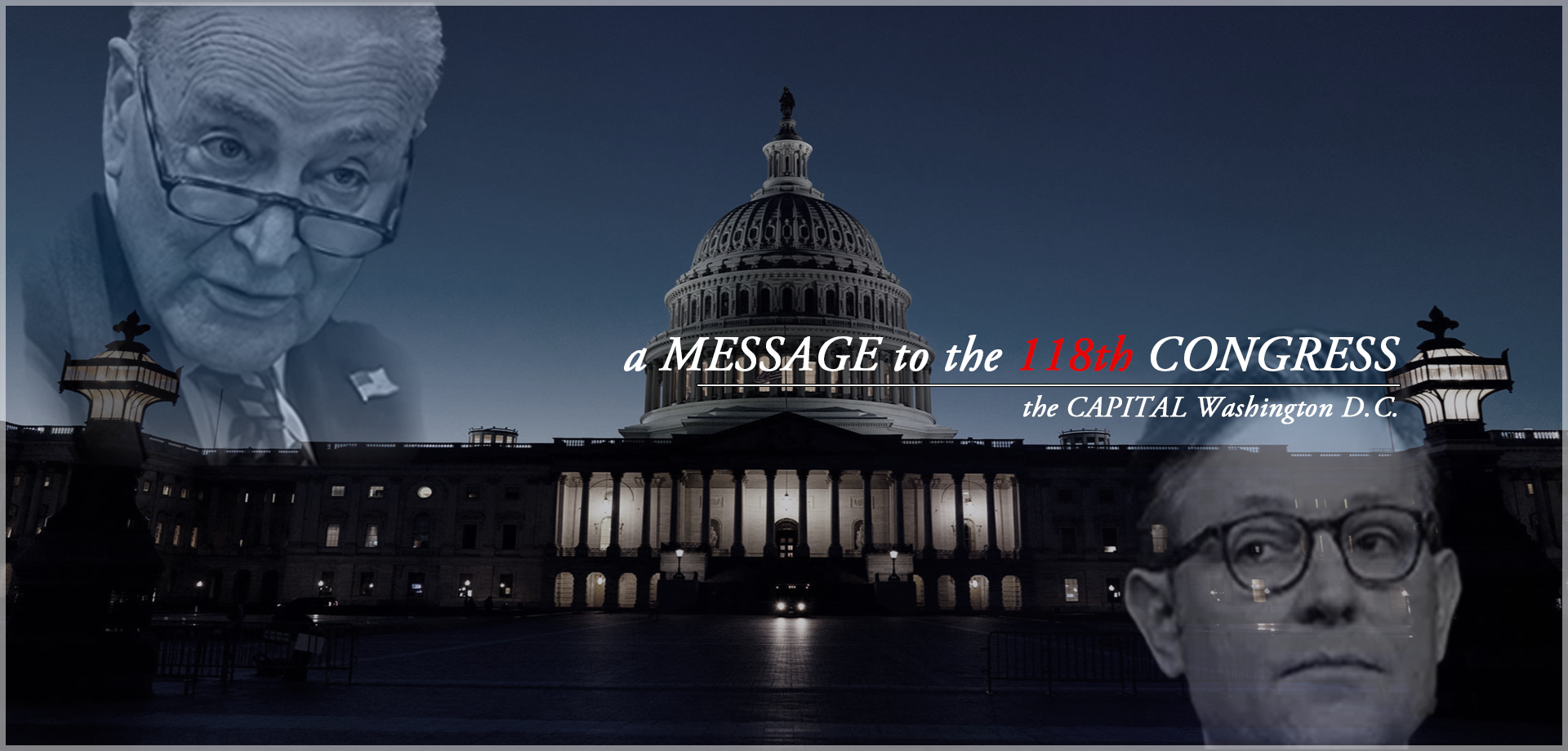 A Message to Congress